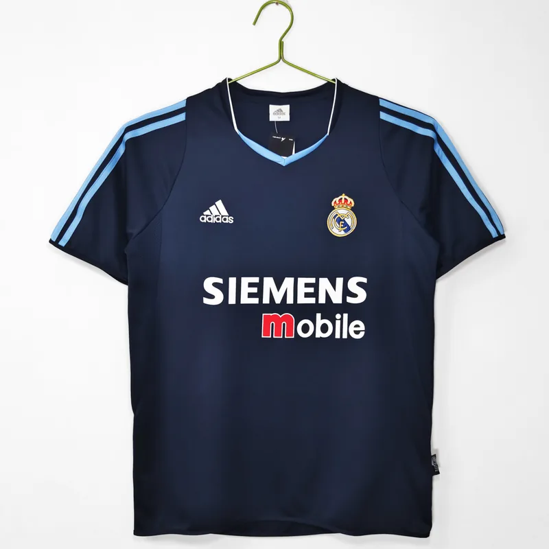 Camiseta Real Madrid 2003/04 VISITANTE MANGA CORTA VERSION FAN